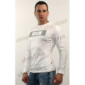 Фото Мужской лонгслив белый PRADA FDR0064