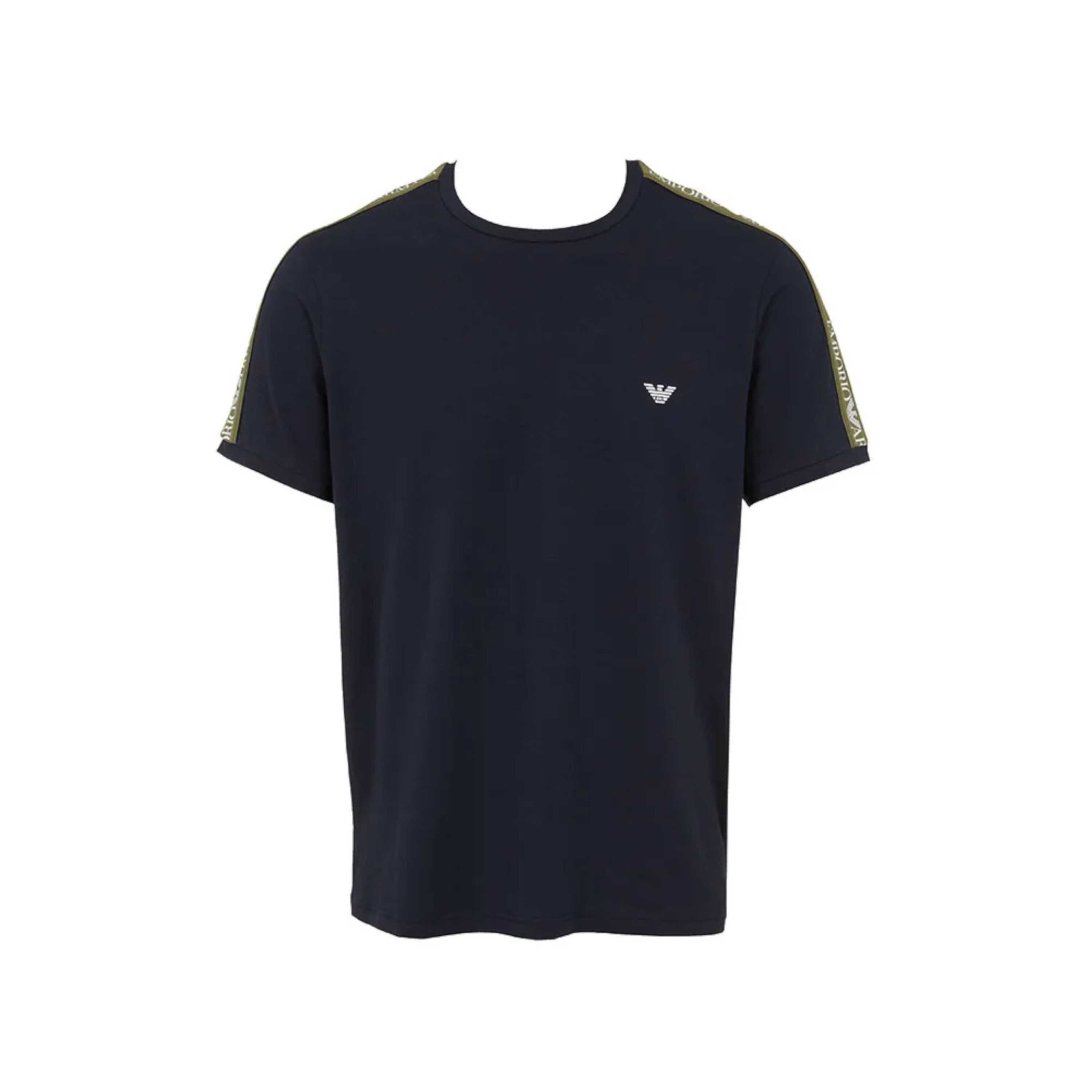 Мужская футболка темно-синяя Emporio Armani 111890_4F717 00135 фото 3