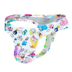 Фото Мужские трусы стринги белые PUMP! MP2993-1