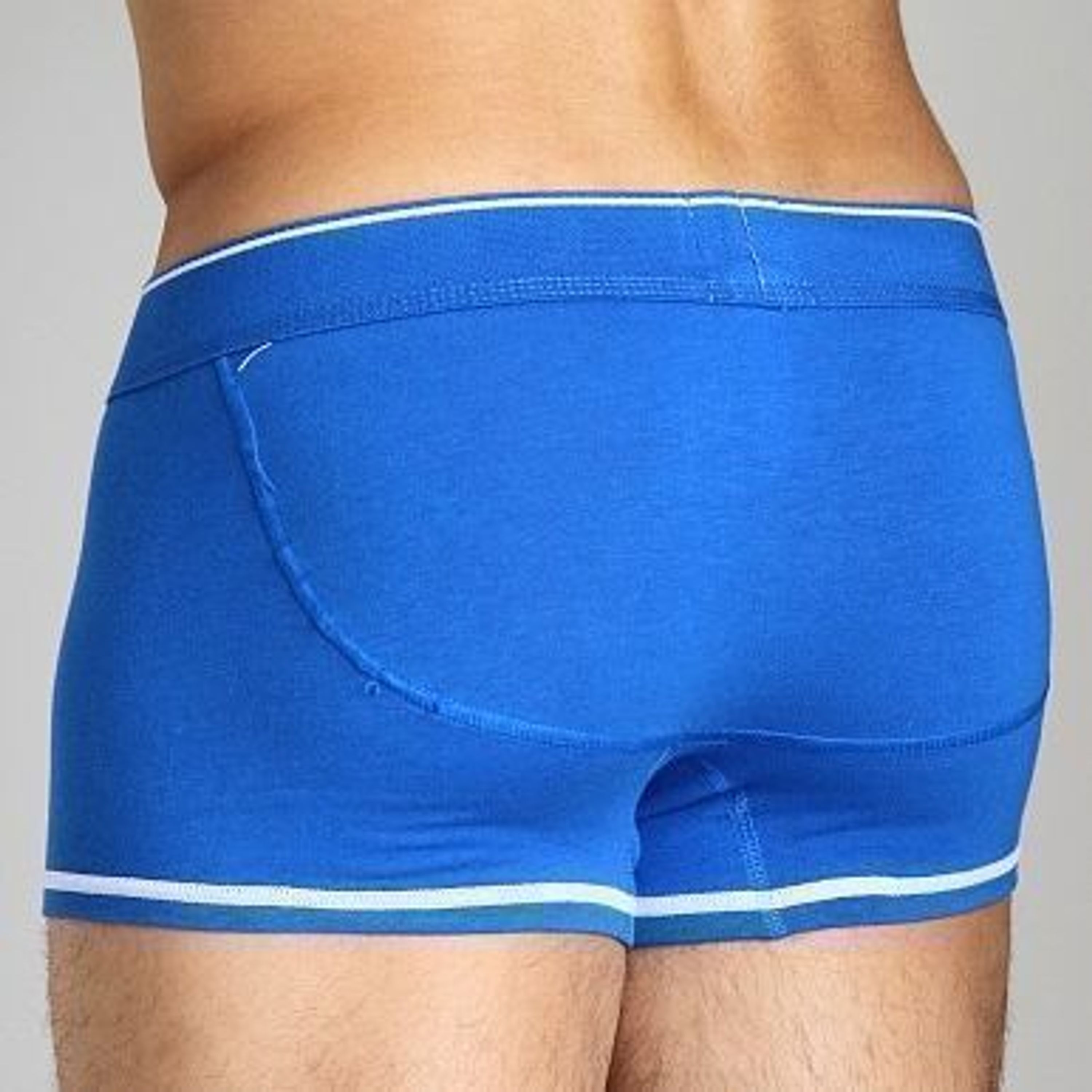 Мужские трусы боксеры синие Diesel Fresh and Bright Divine Boxer Blue фото 4