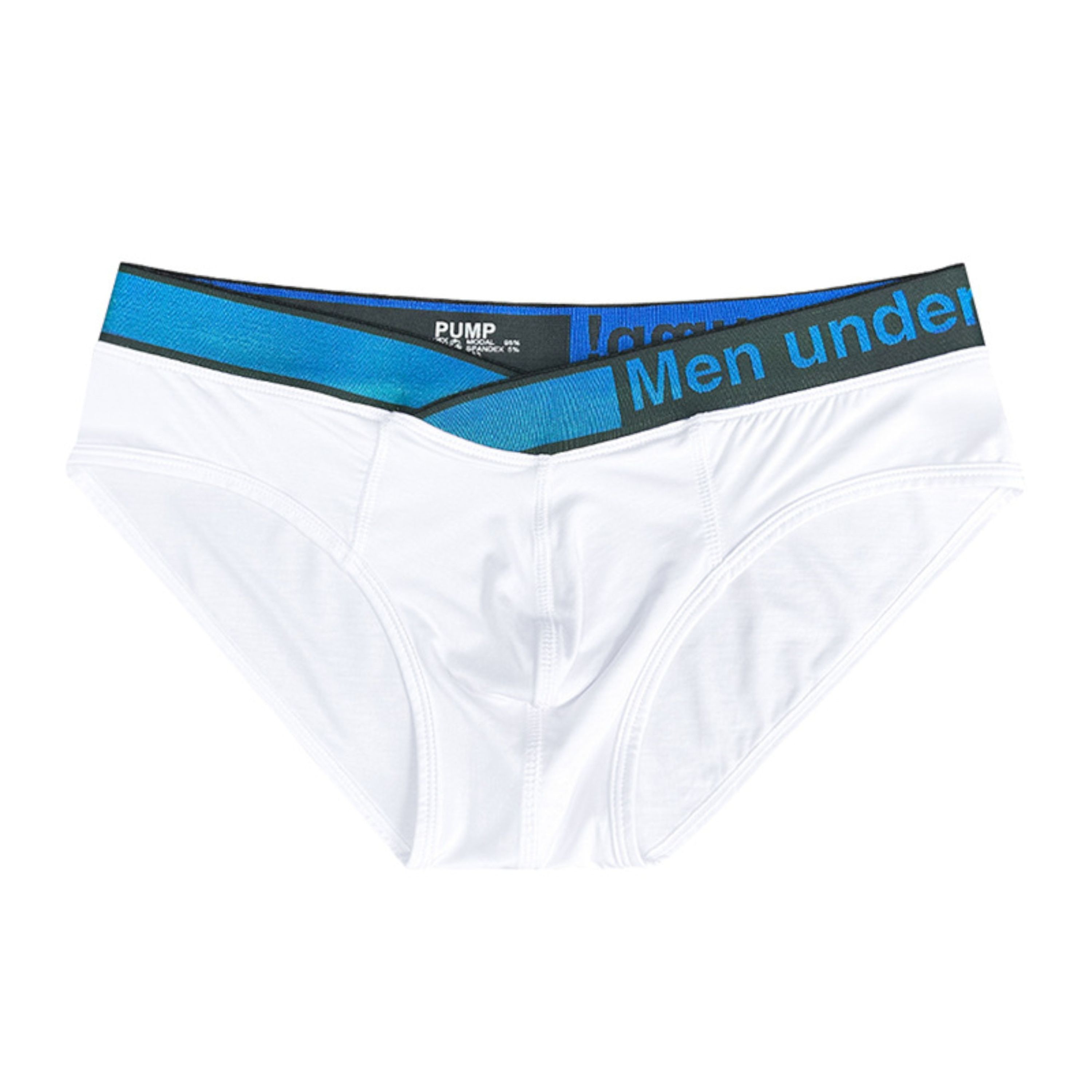Мужские трусы брифы белые PUMP! MP250-1 фото 6