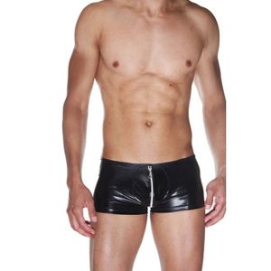 Фото Мужские трусы хипсы черные с молнией LaBlinque LB15526