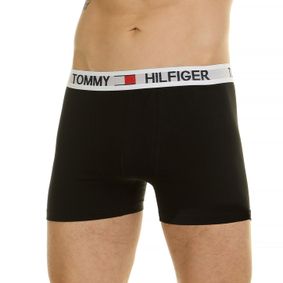 Фото Мужские трусы боксеры черные Tommy Hilfiger 44792