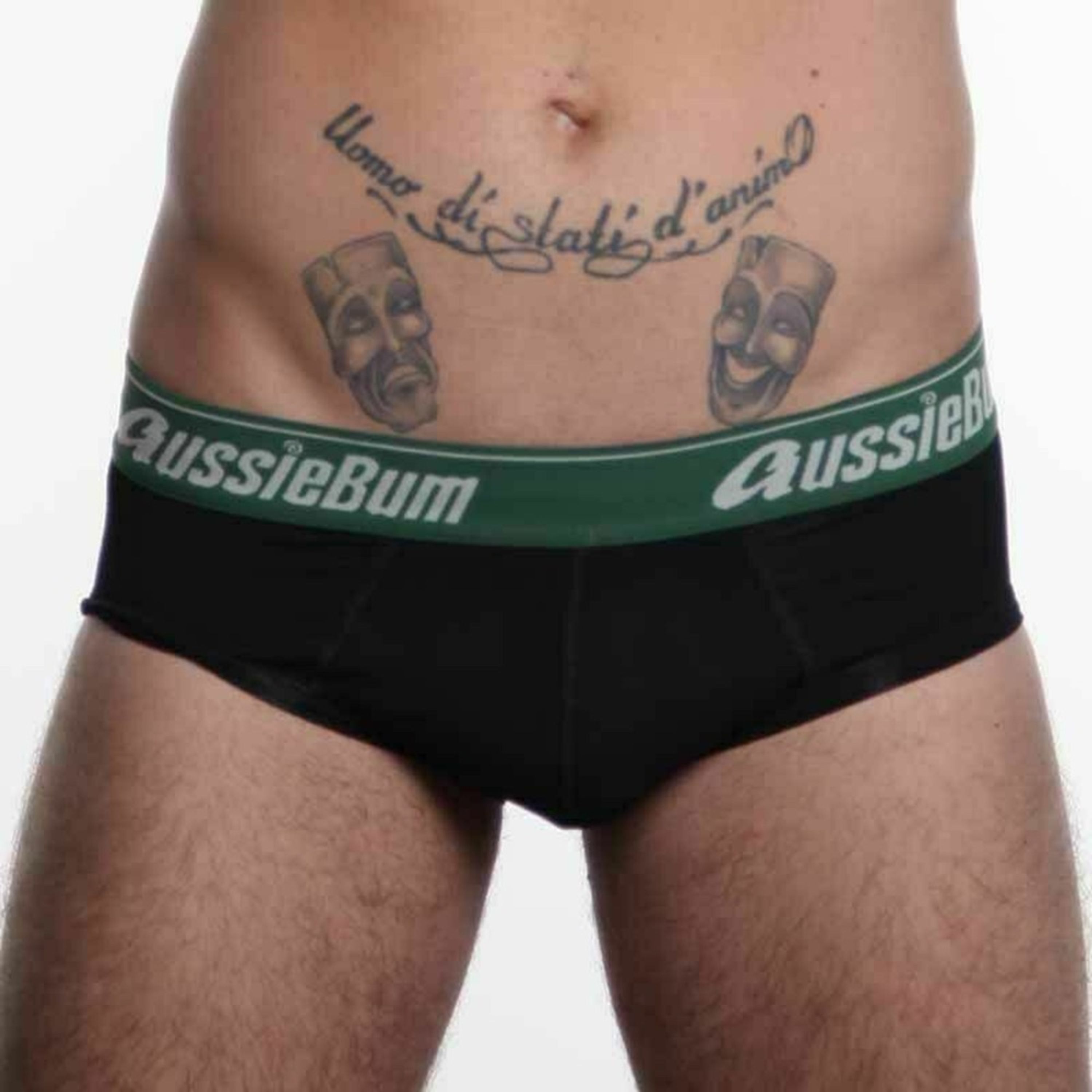 Мужские трусы брифы Aussiebum Cotton Soft Brief Mountain Black AB00278 фото 2