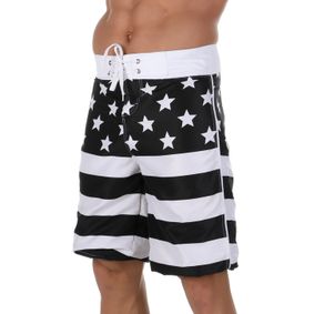 Фото Мужские плавательные шорты черная Америка AussieBum Black America
