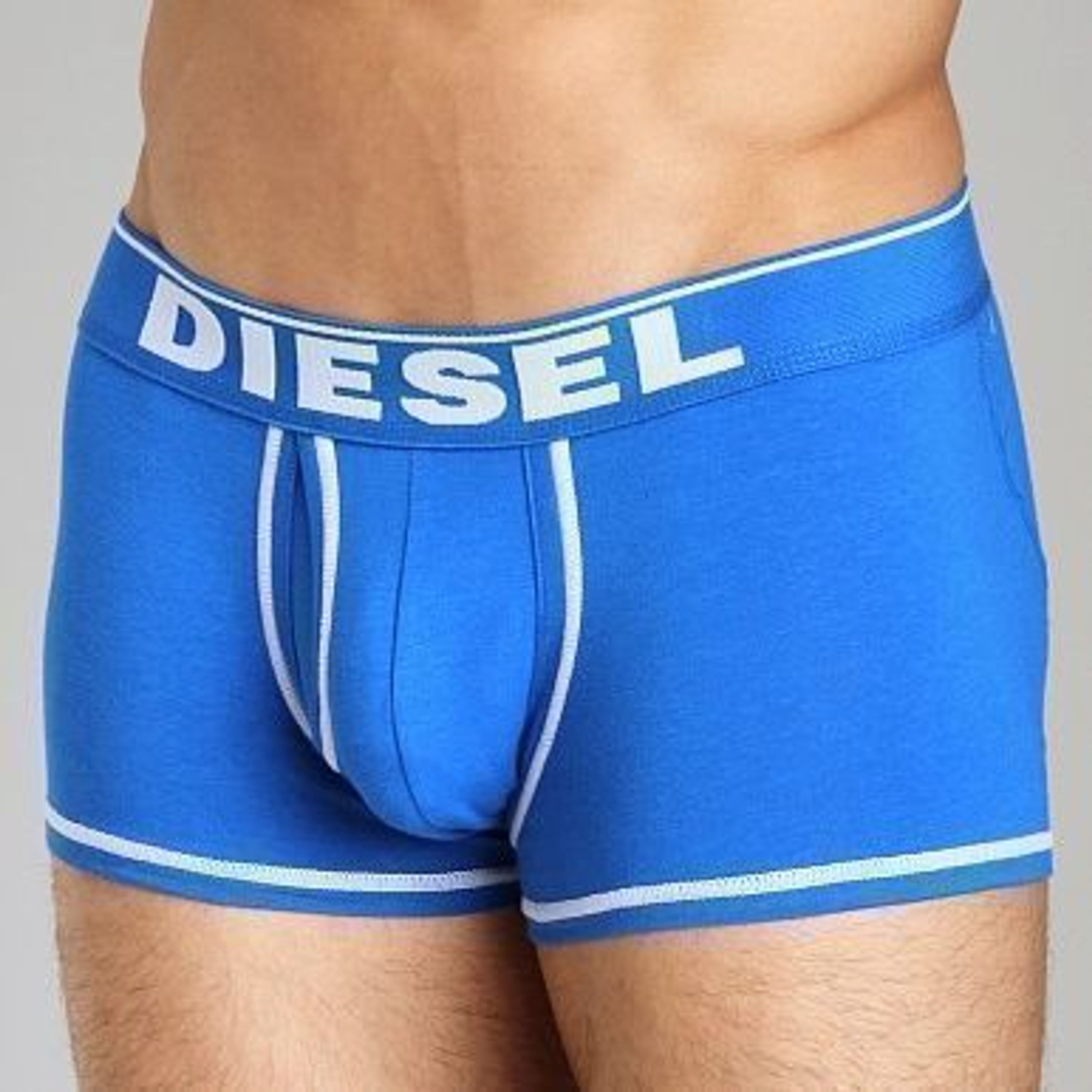 Мужские трусы боксеры синие Diesel Fresh and Bright Divine Boxer Blue фото 3