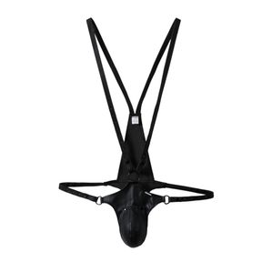 Фото Мужское боди черное JOCKMAIL JM992-2
