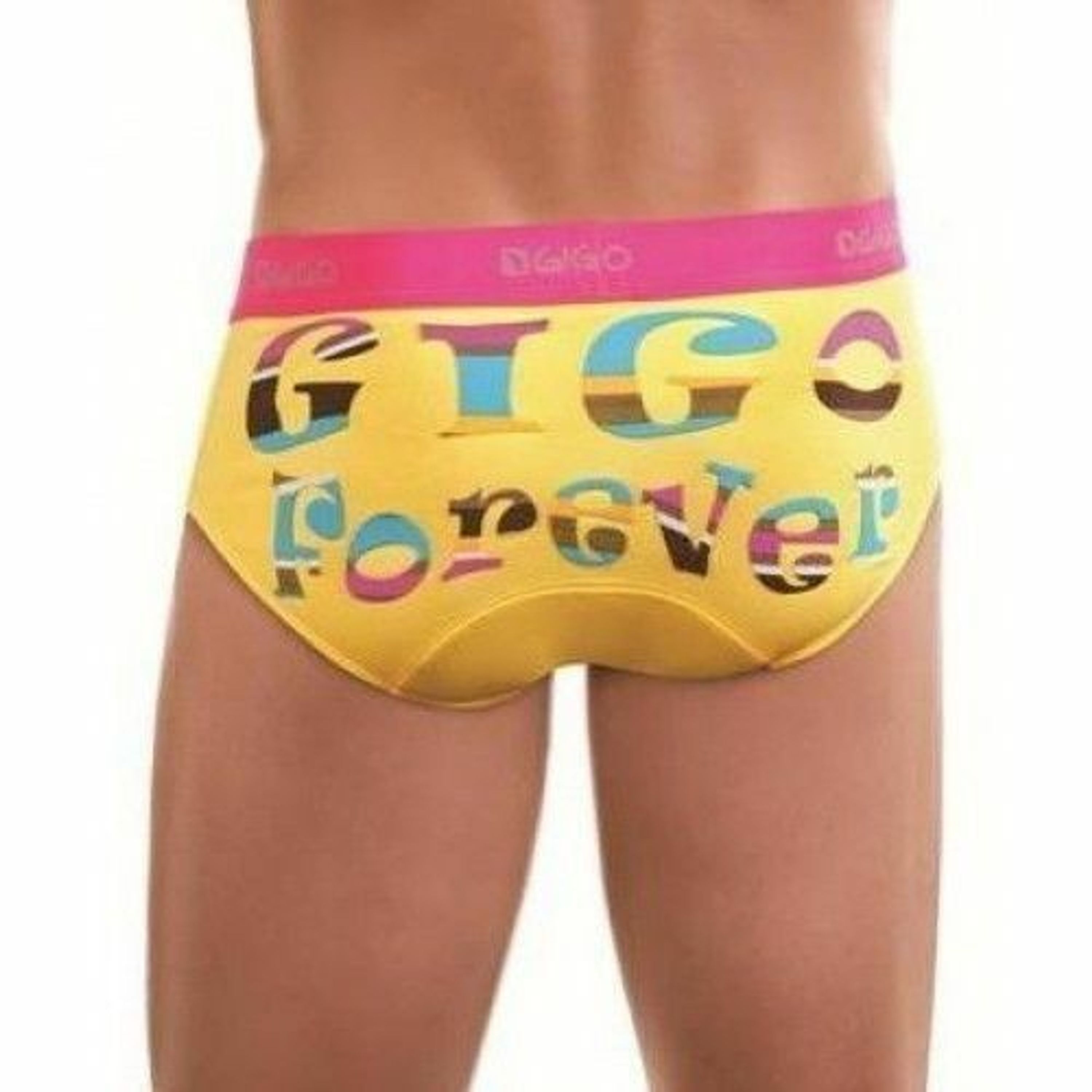 Мужские трусы брифы GIGO New Towel Yellow фото 2