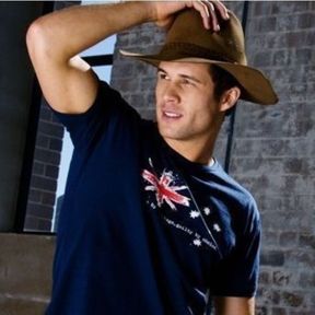 Фото Мужская футболка темно-синяя AussieBum Navy Britain