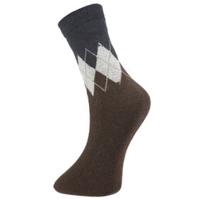 Фото Мужские носки коричневые ROMEO ROSSI с шерстью 8045-15