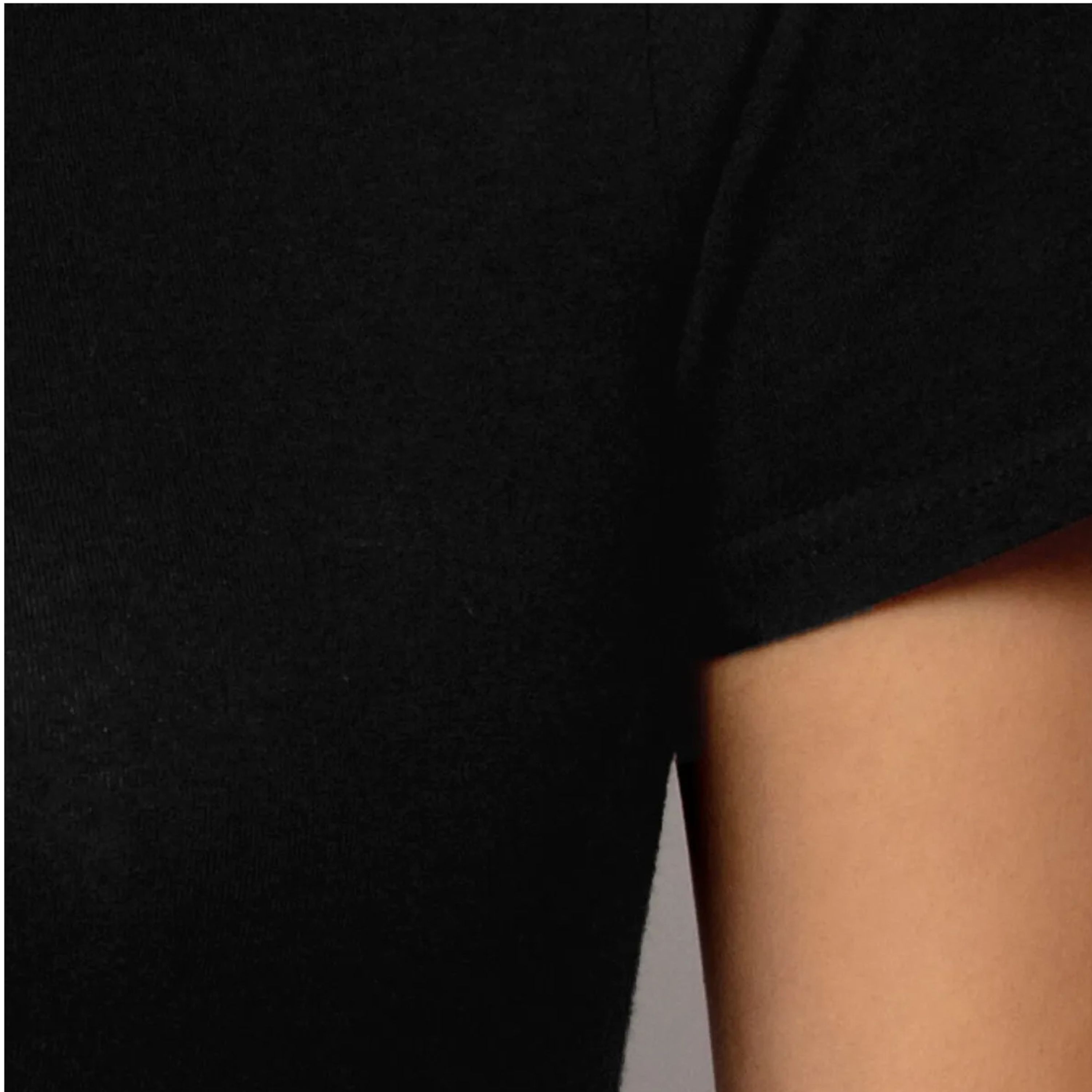 Футболка женская черная ATLANTIC Basic BLV-199 фото 2