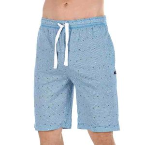 Фото Мужские шорты плавательные голубые с узором Tom Tailor 71084/5608