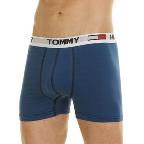 Фото Мужские трусы боксеры синие Tommy Hilfiger 44886