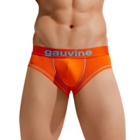Фото Мужские трусы брифы оранжевые GAUVINE 3023