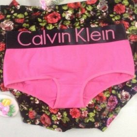 Фото Женские хипсы фуксия Calvin Klein Women Hips Black Pink
