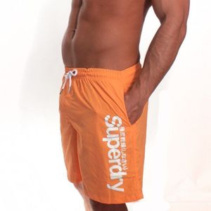 Фото Мужские шорты пляжные оранжевые SUPERDRY 0105-2014-5