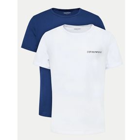 Фото Набор мужских футболок 2в1 (синий, белый) Emporio Armani 111267_4F717 33034