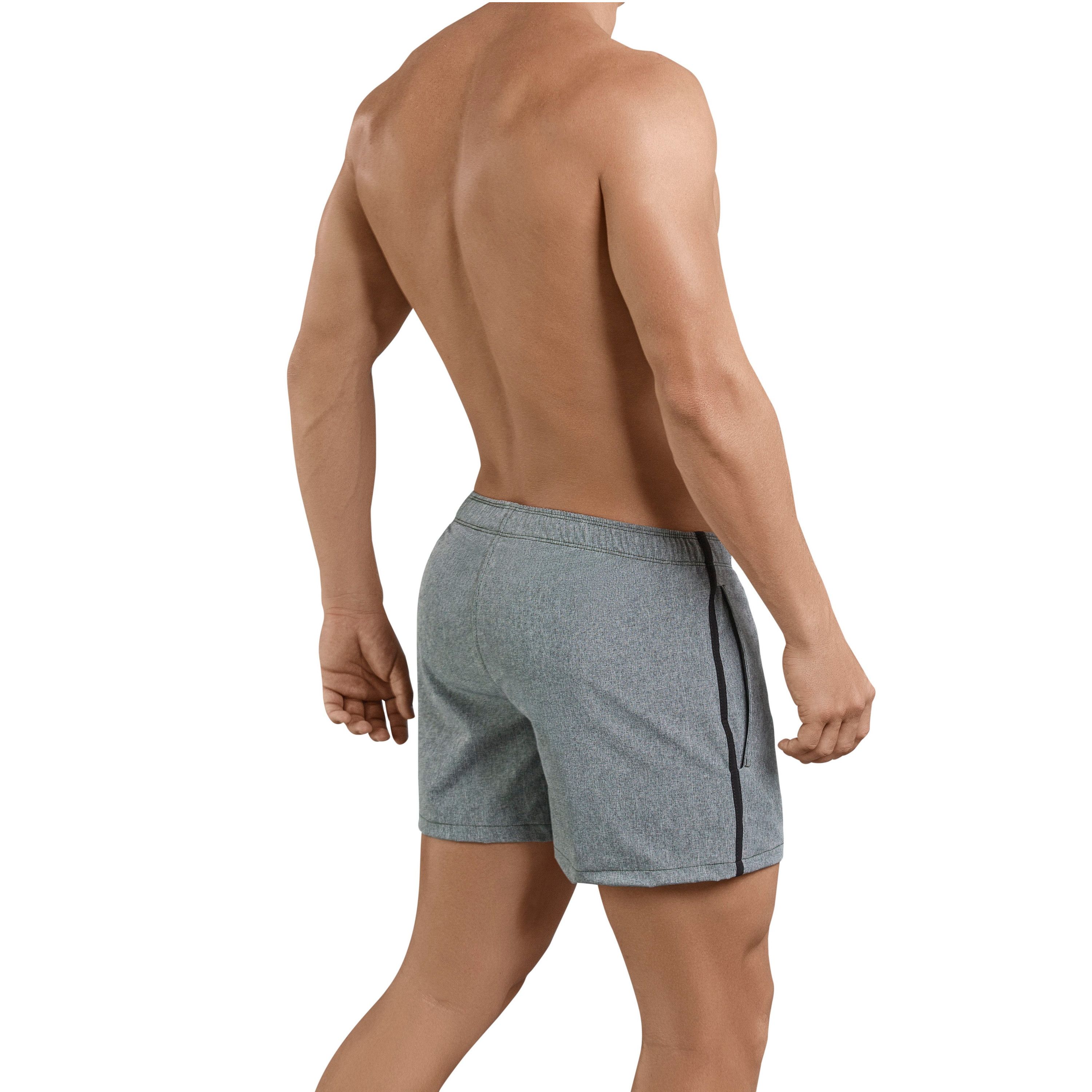 Мужские шорты темно-серые Clever Moda Sea Sand Atleta Short 068513 фото 2