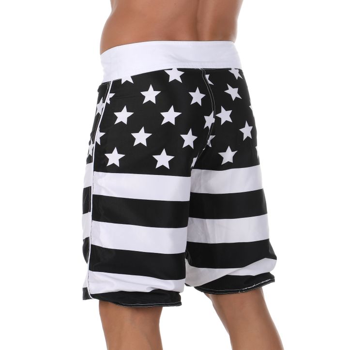 Мужские плавательные шорты черная Америка AussieBum Black America фото 2