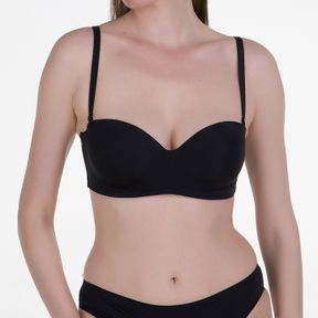 Фото Женский бюстгальтер балконет черный OROBLU PERFECT FIT VOBT01497