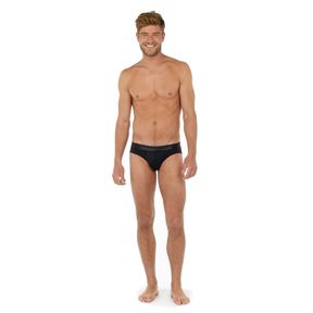 Фото Мужские трусы брифы черные HOM CLASSIC Mini Briefs 400204_400004