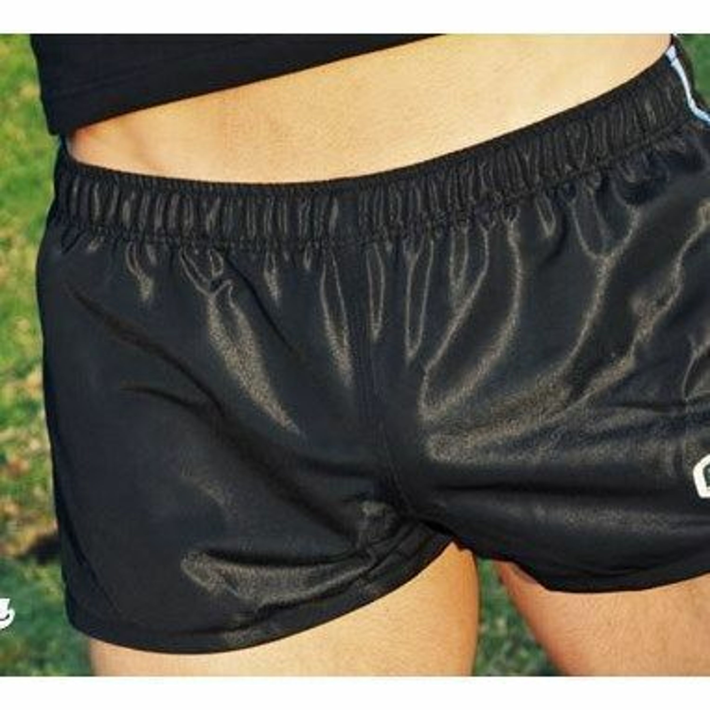Мужские шорты спортивные черные Aussiebum Shorts Black фото 2