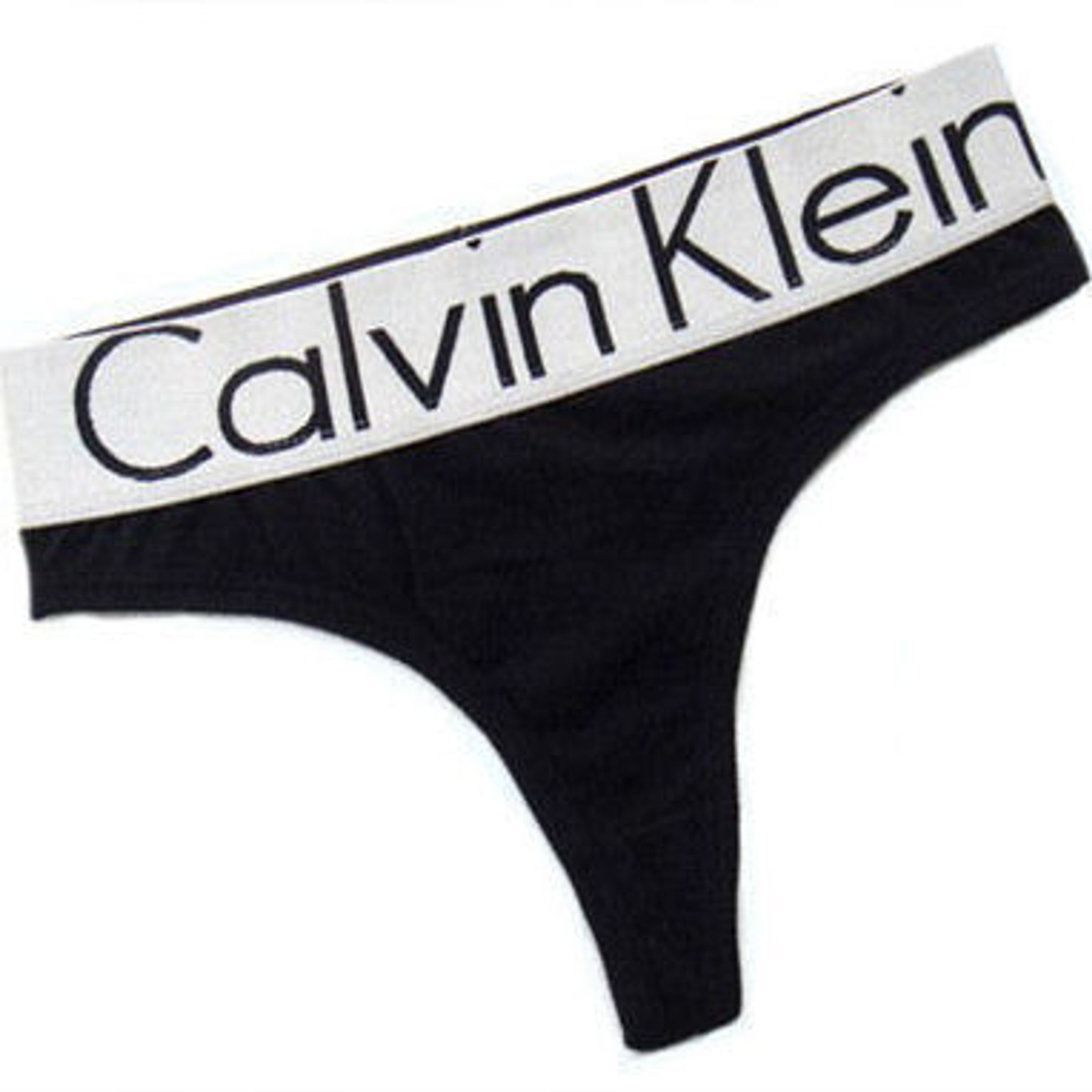  Женские трусы стринги Calvin Klein Women String Black фото 2