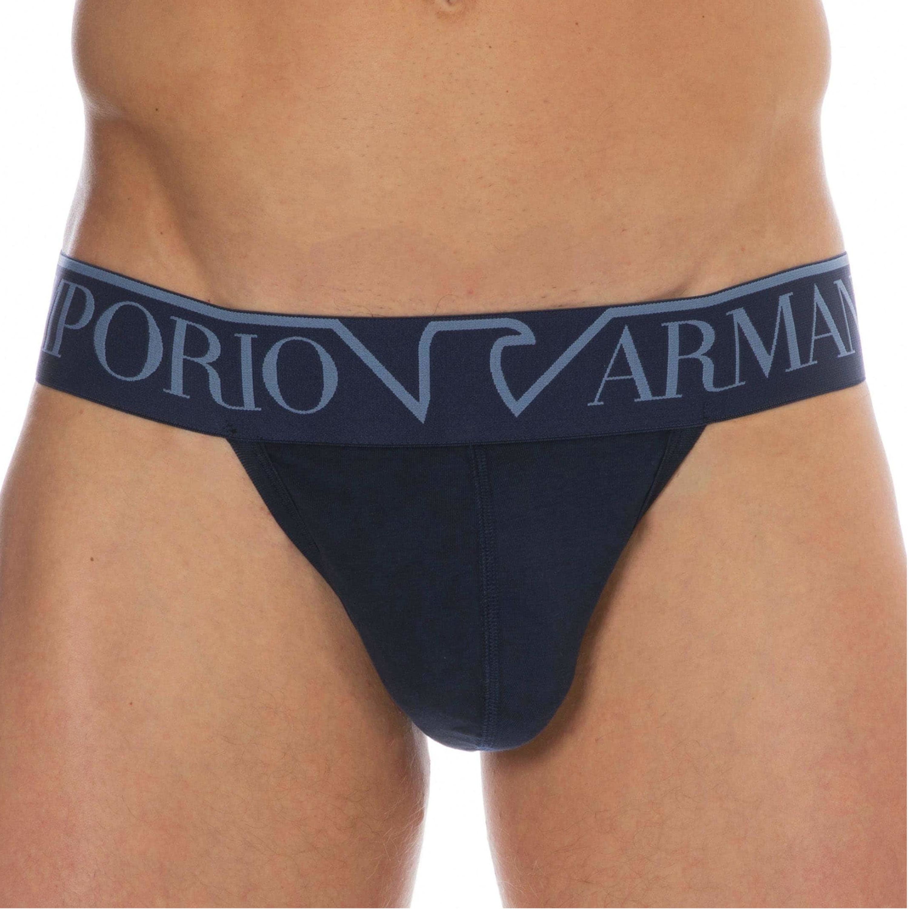 Мужские трусы джоки темно-синие Emporio Armani 111579_4F516 00135 фото 1