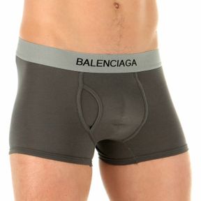 Фото Мужские трусы боксеры темно-серые BALENCIAGA Dark Grey