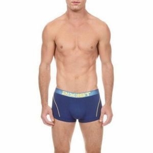 Фото Мужские трусы боксеры синие 2xist oblique stripes Boxer NAVY