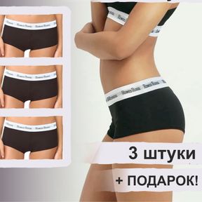 Фото Набор женских трусов-шорт 3в1 + ПОДАРОК ROMEO ROSSI RR5501-023
