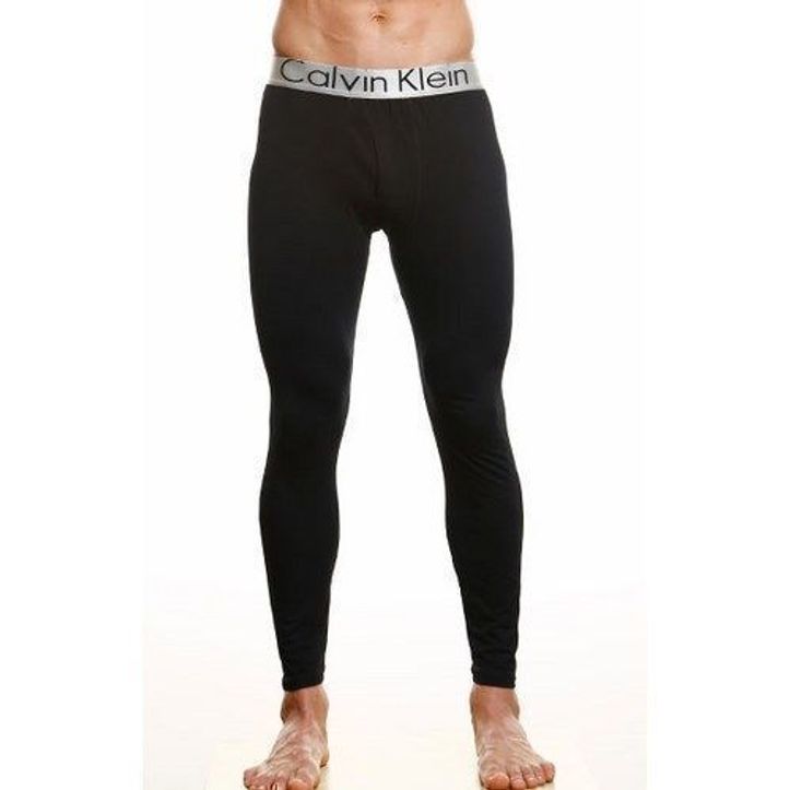 Calvin klein long hot sale johns mens