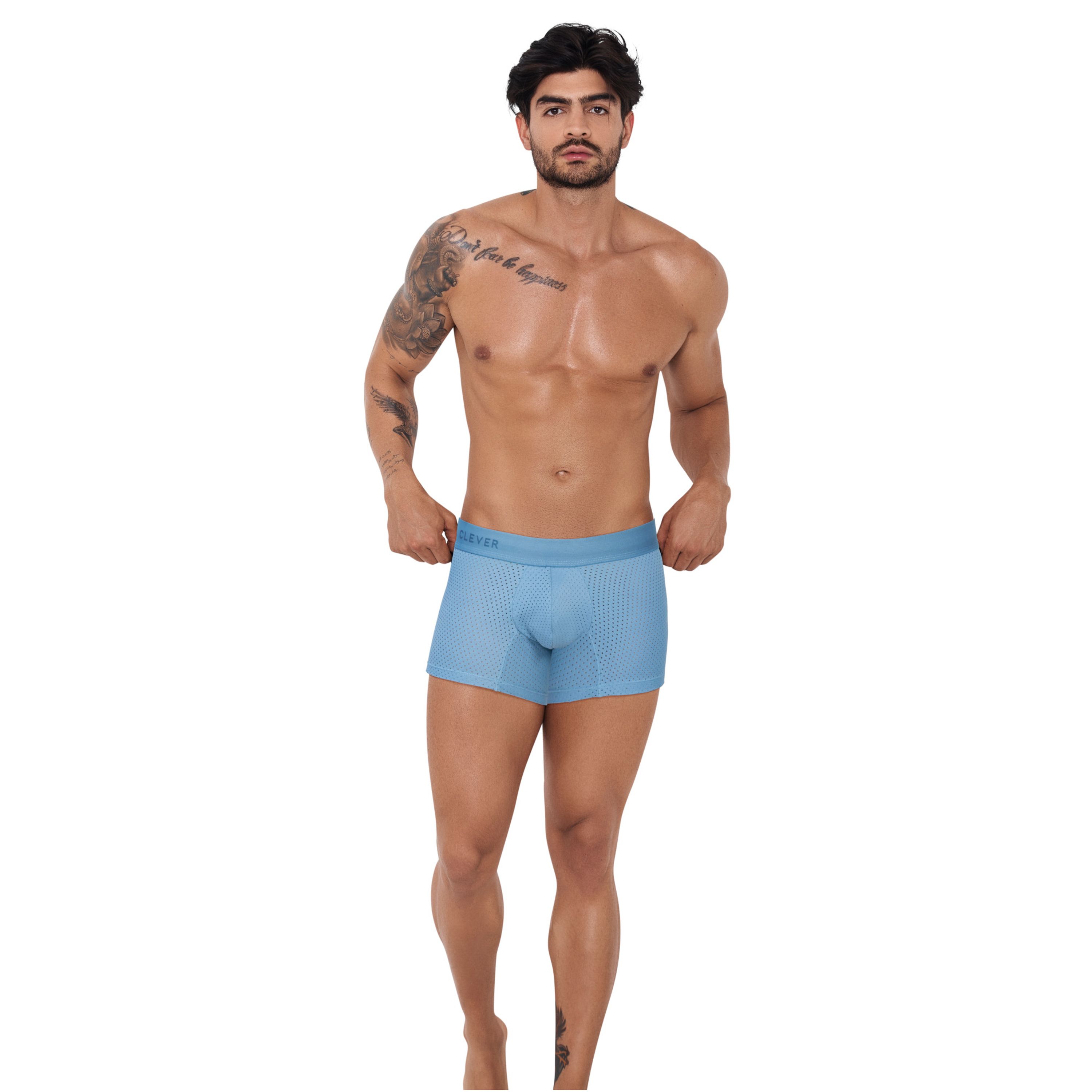 Мужские трусы боксеры синие Clever EUPHORIA BOXER 126007 фото 1