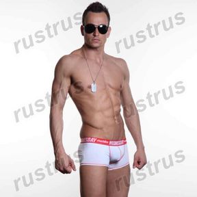 Фото Мужские трусы боксеры белые Aussiebum Wednesday AB00007