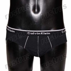 Фото Мужские трусы брифы черные Calvin Klein