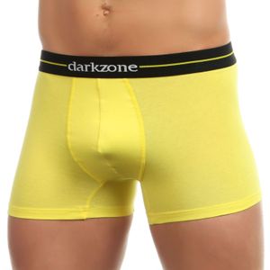 Фото Мужские трусы боксеры желтые Darkzone DZN2059