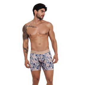 Фото Мужские трусы боксеры бежевые с принтом Clever ELYSIUM LONG BOXER 120902
