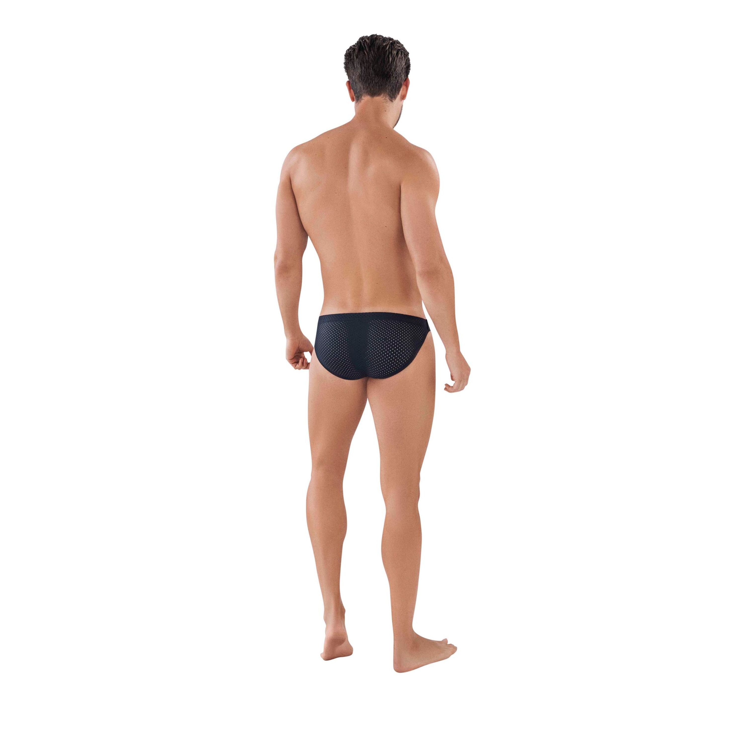 Мужские трусы слипы черные Clever Moda SECRETS BRIEF 087511 фото 3