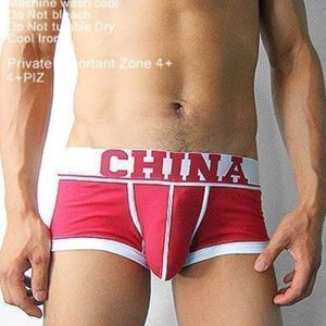 Фото  Мужские трусы хипсы 4+ Private Important Zone Red China