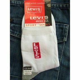 Фото Мужские носки белые LEVI'S