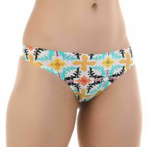 Фото Женские трусы стринги с разноцветным принтом ROMEO ROSSI RR1506-3