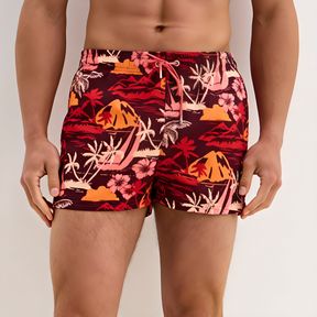 Фото Мужские пляжные шорты бордовые KOM 1M11MMSY231-031 TRANQUIL SHORT Фото Мужские пляжные шорты бордовые KOM 1M11MMSY231-031 TRANQUIL SHORT