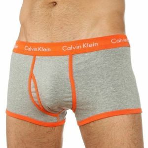 Фото Мужские трусы боксеры серые Calvin Klein Brief 365 Grey-Orange 