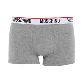 Фото Мужские трусы боксеры серые Moschino