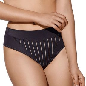 Фото Женские трусы слипы черные моделирующие высокие Creaciones Selene MARILUZ BR/negro