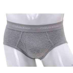 Фото Мужские брифы серые Calvin Klein 365 Brief Grey CK025