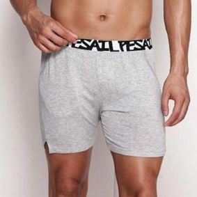 Фото  Мужские трусы-шорты серые GMW Boxer Shorts Grey