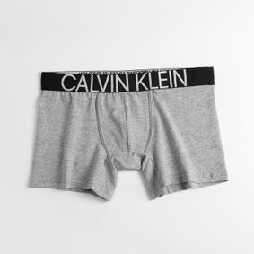 Фото Мужские трусы боксеры серые Calvin Klein Statement 1981