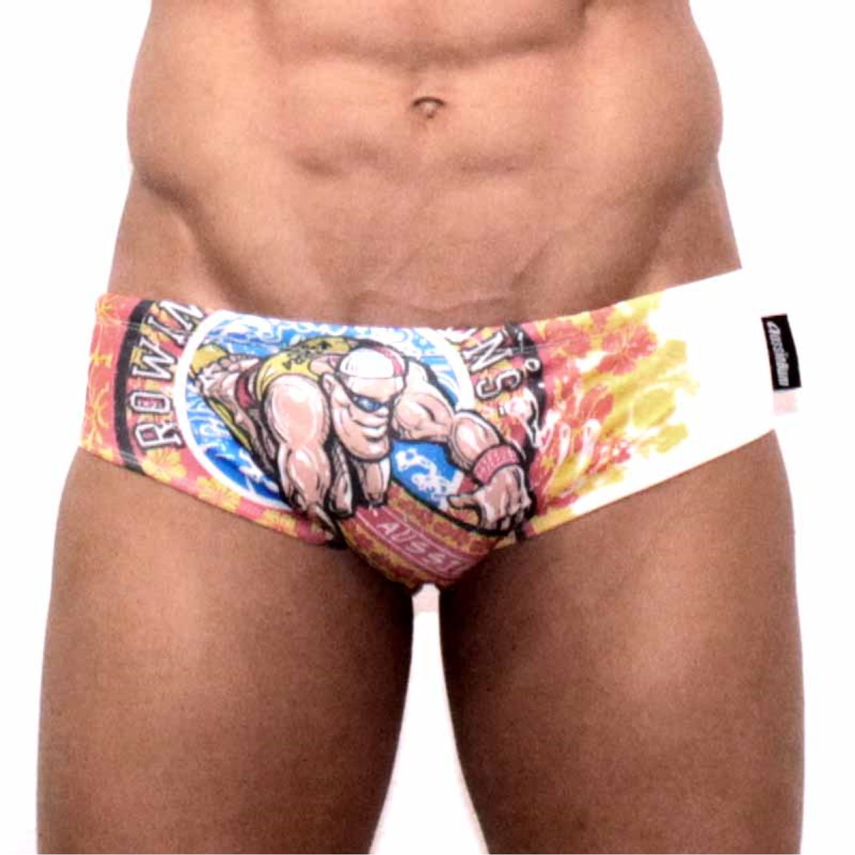 Мужские плавки с разноцветным принтом AussieBum 6622-5 фото 2