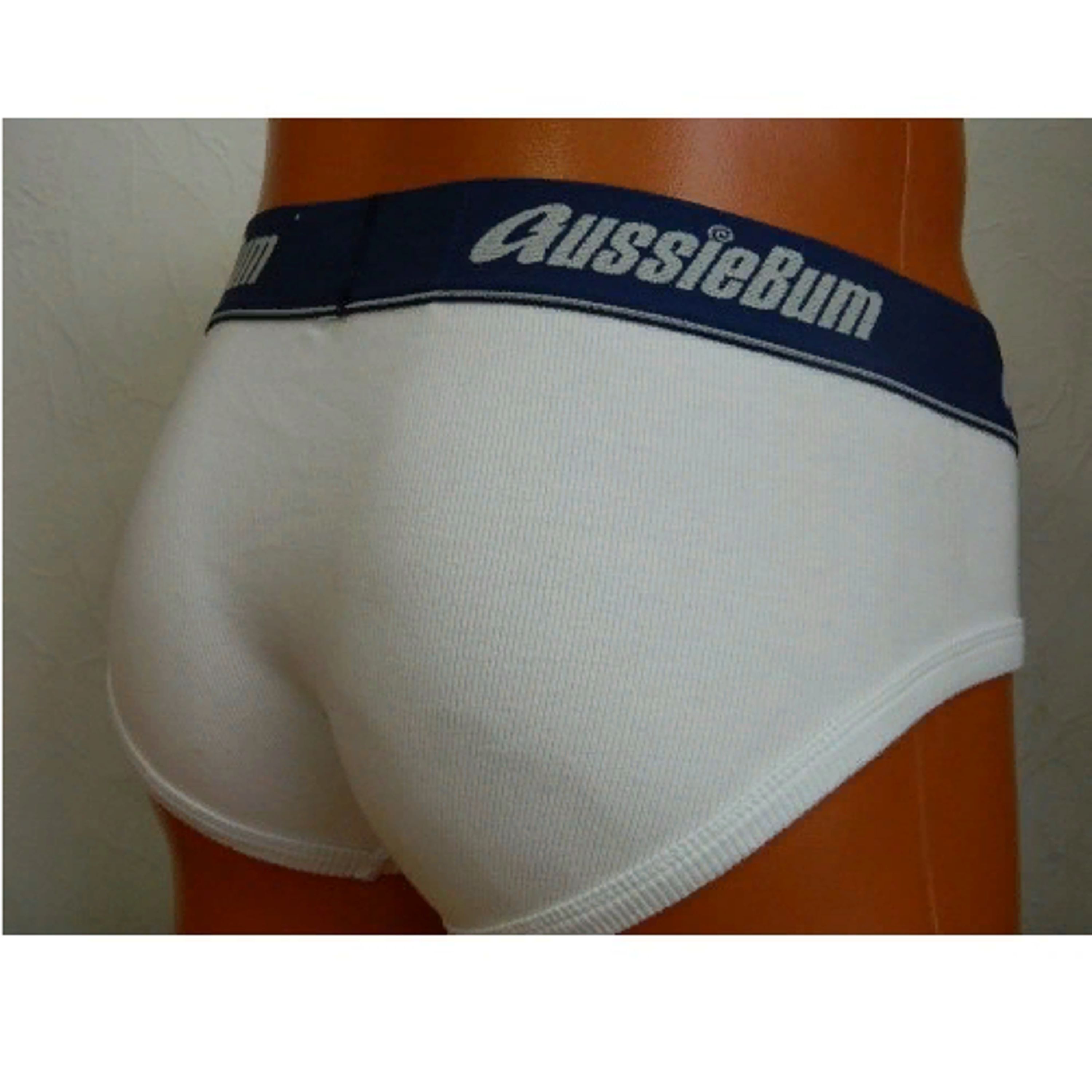 Мужские трусы брифы белые Aussiebum AB00116 фото 2